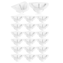 20 stuks urinehoedjes voor toiletten, urineopvangbekers, plasbekers, monstercontainers voor vrouwen, 40oz/1200cc