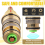 Badezimmer-Hardware Thermostat-Mischbatterien Bad Dusche Ventil A 6