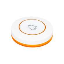 Bouton d'appel pour restaurant, téléavertisseur, sonnette sans fil 433 MHz pour système d'alarme de sécurité domestique, matériel orange