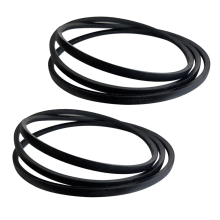 Lot de 2 courroies de plateau 144959 pour tondeuse autoportée LT1000 LT3000 DLT3000 42 pouces, pièces de rechange 532144959 (1/2 x 95 pouces)