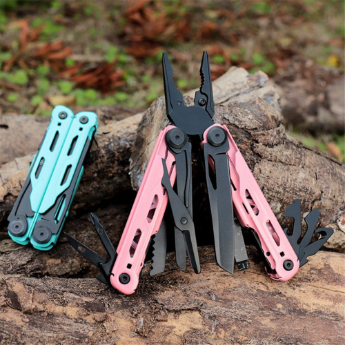 Multi-Function Tool Folding Pliers Needle-Nosed Small Outdoor Emergency Survival Gadgets B 2