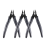 170 Pliers Electronic Cutting Oblique Nozzle DIY Plastic 4