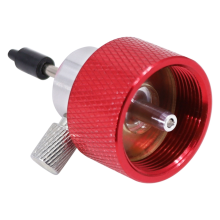 Adattatore universale per ricarica e ricarica di propano per bombole di gas con valvola di gonfiaggio AF per porta olio in silicone