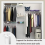 12Pcs Wire Shelf End Brackets,Plastic Closet Shelves Brackets Wall Mount Corner Support Bracket 3