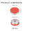 Bouchons rabattables, 200 pièces, sans bavure, couvercles scellés, rouges, 20 mm 3