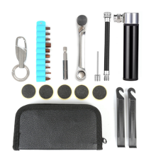 Fietsreparatiegereedschap Ratelsleutel Bandenpoetspomp Multifunctionele gereedschapsset Accessoires