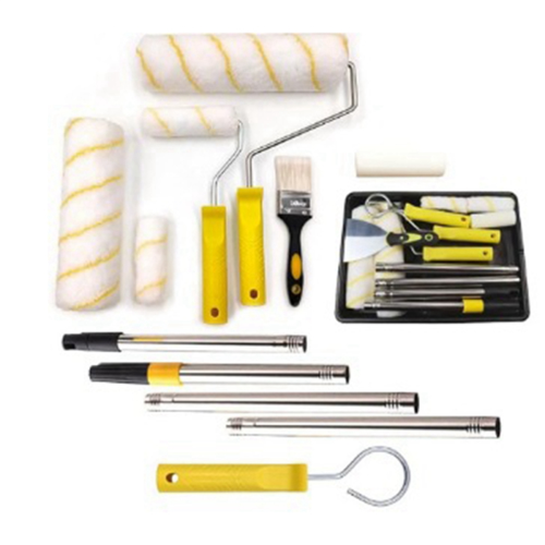 9 Zoll Farbroller-Set, Wandmalerei-Pinsel-Werkzeug mit Tablett 2