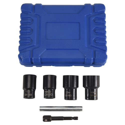 Lug Nut Remover Tool, 6 Piece Extractor Set 1/2 Inch Drive, Locking Tool 2
