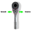 1/4 Inch Ratchet Wrench 6.35mm Hex Torque Wrenches -Tool Quick Socket 6