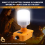 For 18V 20V Battery LED Work Light Flashlight Spotlight Outdoor Emergency Tool 7