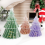 Christmas Tree Aromatherapy Candle Silicone Mold DIY Soap Making Tools Resin 6