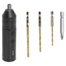 Set di utensili elettrici per trapano mini ricaricabile USB C con cacciavite elettrico senza fili