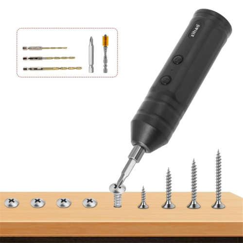Cordless Electric Screwdriver USB C Rechargeable Mini Drill Power Tools Set 2