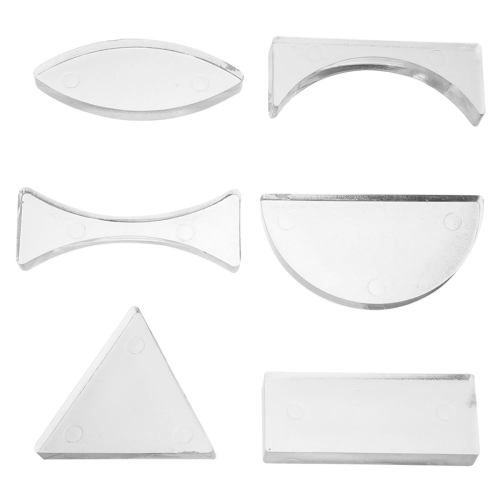 3sets Optical Lenses Teaching Tool Physics Instrument Convex Lens Microscope Spotlight Objective 2