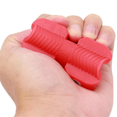 Puller Ergonomic Silicone Pulls Remove Obstacles with Hanging Buttons Red 2