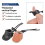 2pcs Finger Protector Thickened Traditional Outdoor Protective Black 2