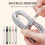 Datenkabel-Organizer, Upgrade-Silikonbinder, wiederverwendbarer elastischer Kabel-Organizer 9