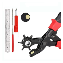 Perforatrice à pince, outil de perforation rond pour bracelets de montre, cartes, ceintures en cuir