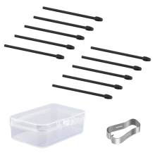 Replacement Pen Tips for 2 Pen- 4096 Pressure Sensitivity and Tilt Writing Support, with Nibs Removal Tool,B