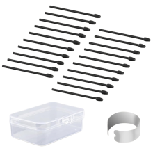Replacement Pen Tips for 2 Pen- 4096 Pressure Sensitivity and Tilt Writing Support, with Nibs Removal Tool,A