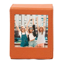 Boîte de rangement photo carrée pour appareils photo instantanés SQ40 SQ10 Link Printer PVC PictureDisplay B