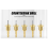 Adjustable Hexagonal Shank Countersink Drill Taper Hole Screw Step Self-Tapping Alloy 3