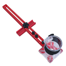 4 in 1 Router Fräsen Nut Halterung-Cabinet Hardware Jig Kreis Schneiden Punch-Router Halterung