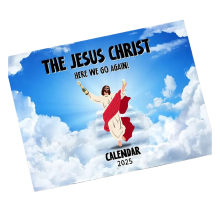 Jesus Christus Kalender 2025 Christliche Dekorative Wand Inspirierend