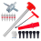 Quick Change Tire Valve Tool Kit, Stem Core Replace Car, ATV, Truck, Motorcycle, Etc,B 2