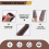 10PCS Leather Finger Protector Thimble Guards Tools for Hand Craft Jewelry Making,Brown 6