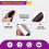10PCS Leather Finger Protector Thimble Guards Tools for Hand Craft Jewelry Making,Half Pack Brown 6