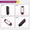 10PCS Leather Finger Protector Thimble Guards Tools for Hand Craft Jewelry Making,Half Pack Brown 9