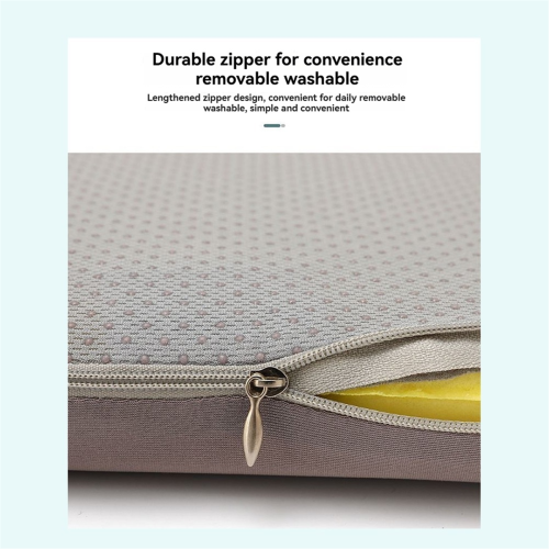 Cuscino ergonomico in memory foam per sedia da ufficio e sedia da studente per emorroidi, grigio chiaro 2