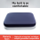 Cuscino ergonomico in memory foam per ufficio e studenti, sedia da seduta per emorroidi, grigio e blu 4