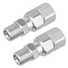 Raccordo girevole per idropulitrice 3/8NPT da 2 pezzi, antitorsione a 360 gradi per