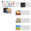 30 Pcs 2.6 Inch Mini Magnetic Canvas Panel, Painting Panel with Set Square 2