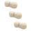 Glasgarn DIY handgewebte Puppe Gold geflochten hell D 1