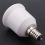 12er-Pack E12 auf E26 Adapter Lampenfassung Medium Base E27 Konverter Kronleuchter 10