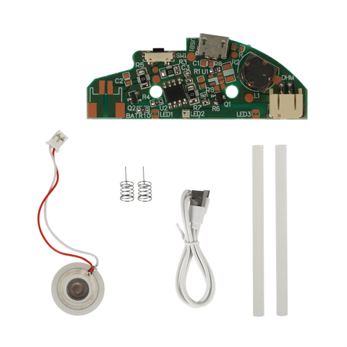 Kits DIY Mini Humidificateur USB Type-C DC 5V avec Générateur de Brume, Carte de Circuit de Commande, Film d'Atomisation et Plaque Atomisatrice Oscillante