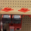 Support mural pour outils de batterie 18 V, support pour perceuse rouge M8 avec vis 4