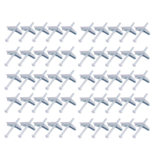 50 stuks 1/8 inch tuimelbouten voor gipsplaat, zware gipsplaatankerset, gipsplaat- en schroevenset voor plafond