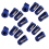 15pcs Octagonal Carpenter Pencil Sharpener Square Oval Pen Manual Dark Blue 1
