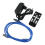 Caméra de microscope vidéo numérique industrielle 48 MP 2K 1080P 60 FPS compatible USB, interface de monture C, carte TF 9