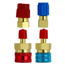 R1234YF-Adapter, R134a auf R1234yf-Schnellkupplung, Kupplung, Umrüstsatz für die Hoch- und Niederdruckseite, R1234yf-Koppler