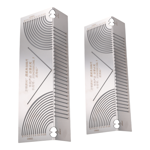 Angle & Arc Marking Tool Square Steel Pipe Bend Welding 2pcs