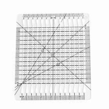 Naaibenodigdheden Liniaal Sjabloon DIY Craft 6 Inch - Shirts Patchwork 5-in-1 Quilt Snijden