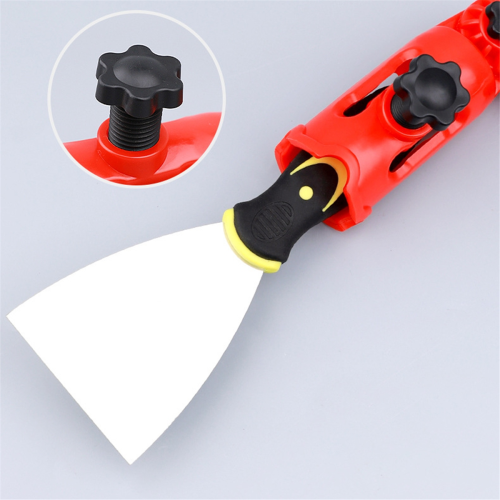 Multi-Angle Paint Brush Extender, Extension Pole Attachment Holder for Brush,Roller, Secure Handle Grip 1