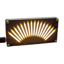 Indicatore di livello retrò fai da te LED Spettro musicale Ritmo audio Luce a controllo vocale