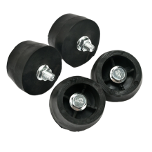 M8-Gummibolzen, Stoßdämpfer, Anti-Vibrations-Isolatorhalterungen, zylindrische Vibrationsisolationshalterung