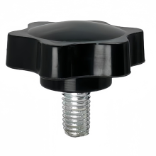 Torx-Griffschraube, Kunststoff, Sternbolzenknopf, 4 mm x 7,8 mm